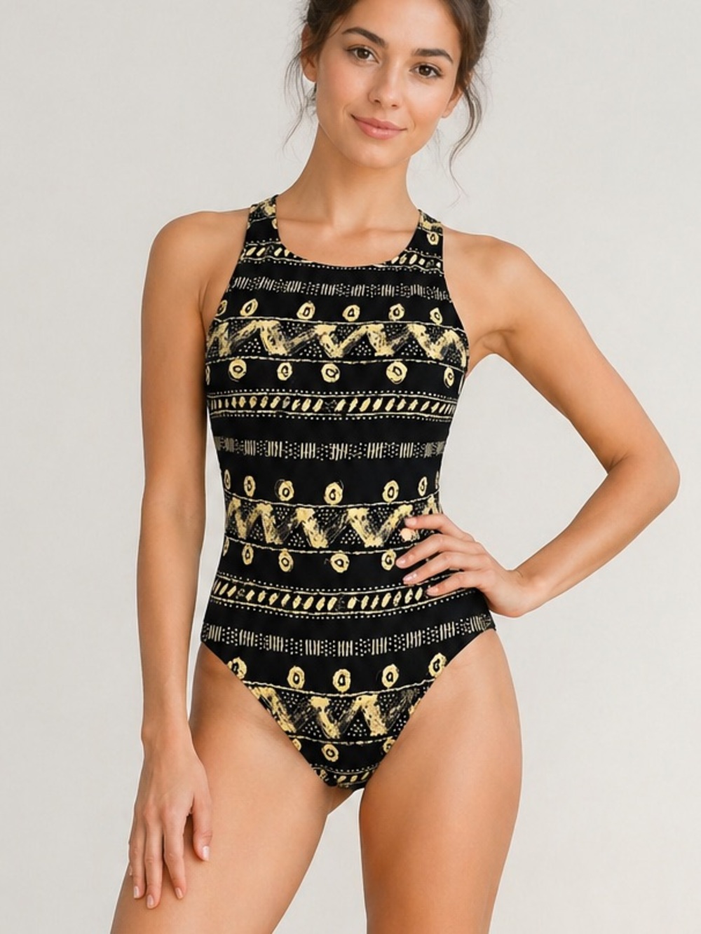 ✨ Vintage Bill Blass One Piece Swimsuit – Timeless & Chic! ✨